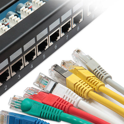 部門6ネットワーク ケーブルCat6A保護されていなく純粋な銅のテストされた24AWG